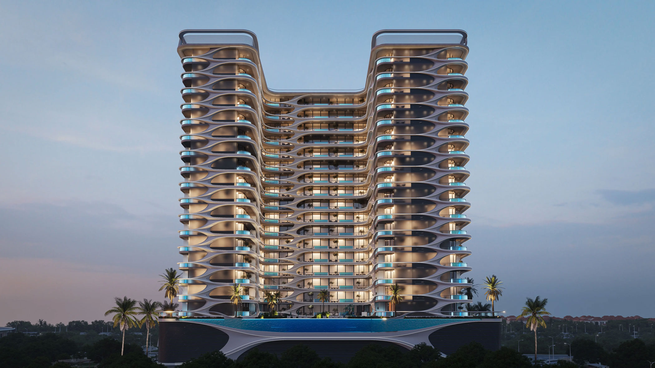 Samana Boulevard Heights | Contemporary Apartments with Private Pools - Image 2