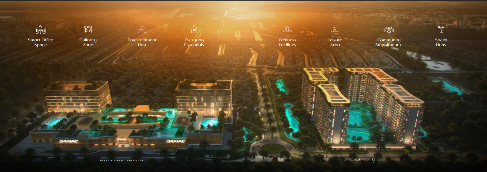 DAMAC Piazza Roma – Offices | Contemporary Business Spaces in Dubai - Image 3